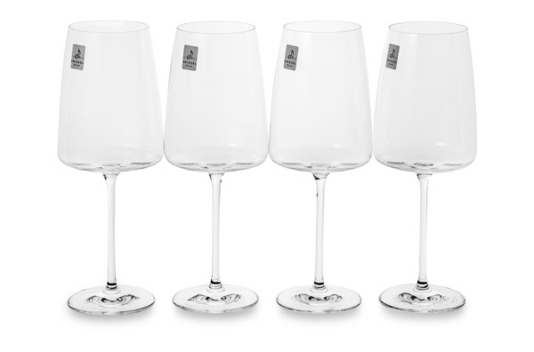 Набор Zwiesel Glas Vivid Senses из 4 бокалов для красного вина 535 мл и 4 стаканов для воды 500 мл,