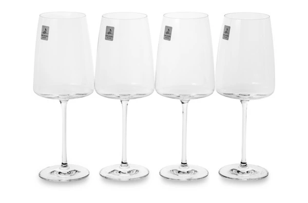Набор Zwiesel Glas Vivid Senses из 4 бокалов для красного вина 535 мл и 4 стаканов для воды 500 мл,