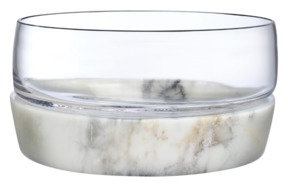 Чаша для закусок Nude Glass Прохлада 9 см, h5,5 см, хрусталь, мрамор