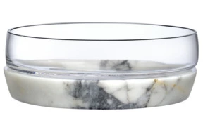 Чаша для закусок Nude Glass Прохлада d15хh6 см, стекло хрустальное, мрамор