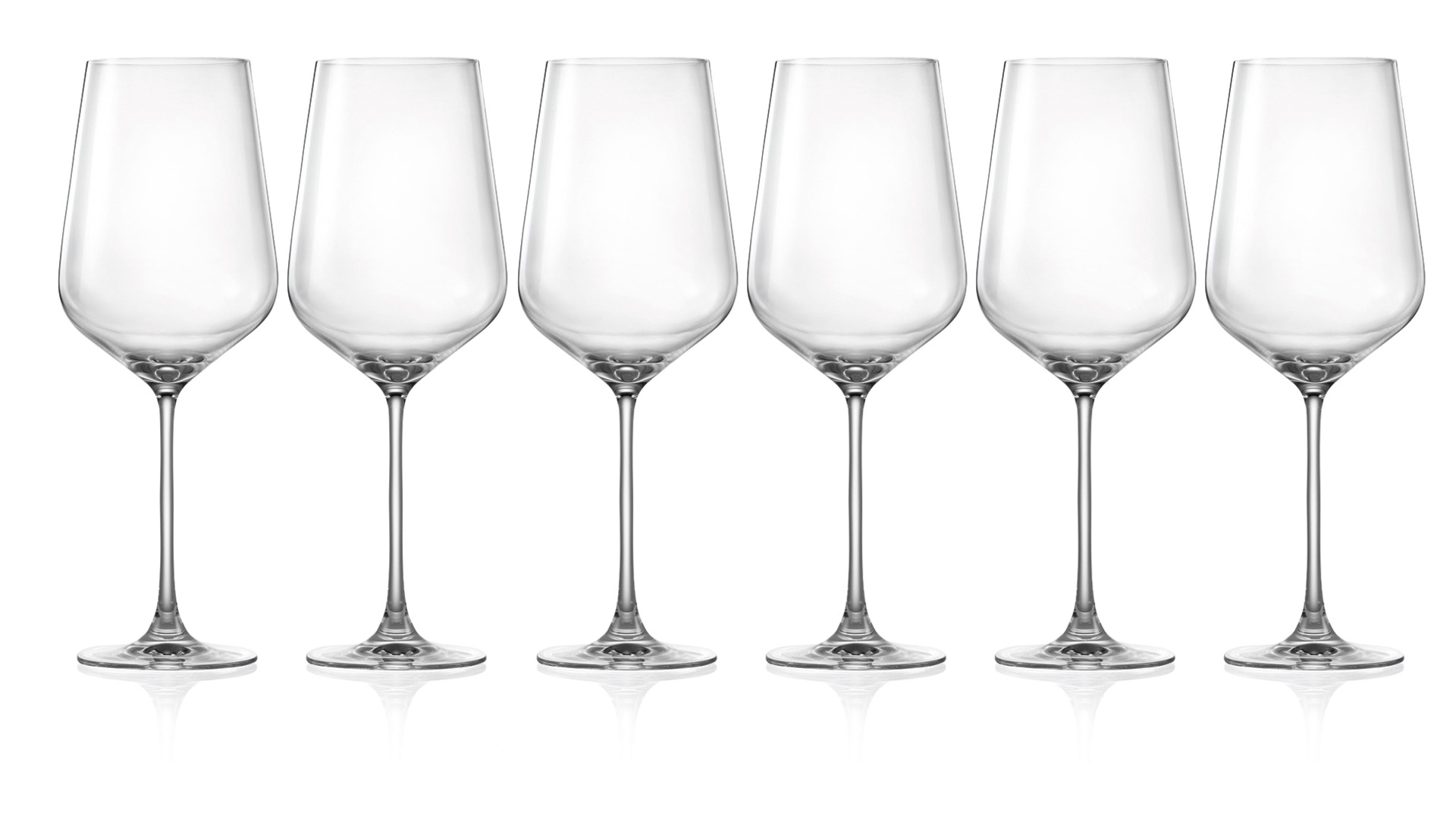 Набор бокалов для красного вина Lucaris Hong Kong 770 мл, 6 шт, стекло хрустальное