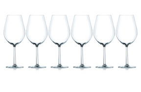 Набор бокалов для красного вина Lucaris Shanghai Soul 995 мл, 6 шт, стекло хрустальное