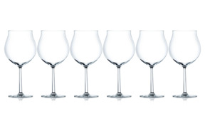 Набор бокалов для красного вина Lucaris Shanghai Soul 975 мл, 6 шт, стекло хрустальное