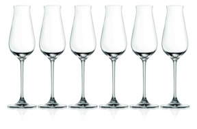 Набор бокалов для шампанского Lucaris Desire 240 мл, 6 шт, стекло хрустальное