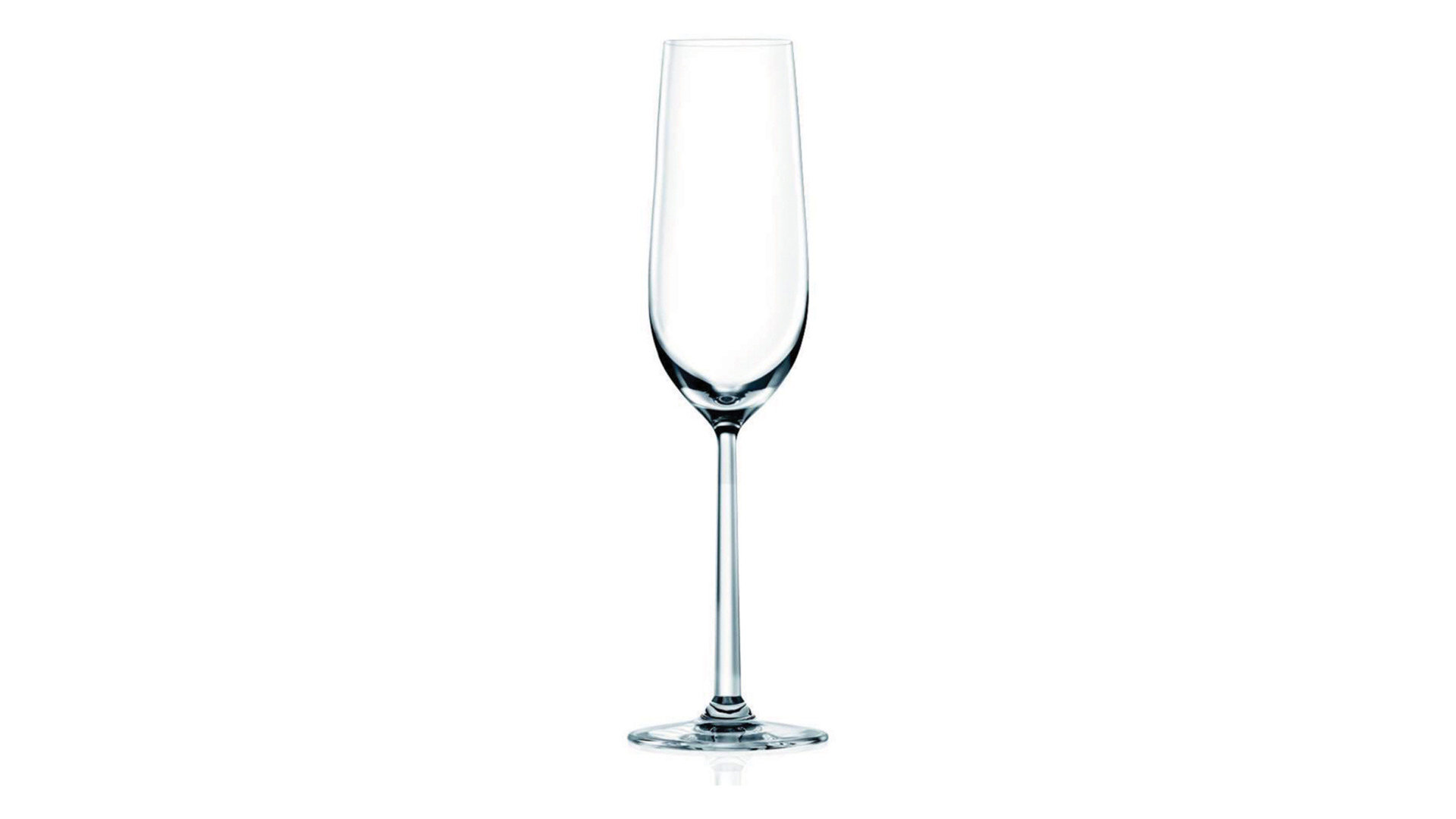 Набор бокалов для шампанского Lucaris Shanghai Soul 250 мл, 6 шт, стекло хрустальное