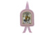 Набор детский в футляре АргентА Казанская Божья матерь, икона и ложка 12,73 г, серебро 925, розовый