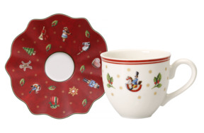 Чашка для эспрессо с блюдцем Villeroy&Boch Toy's Delight 100 мл, фарфор твердый