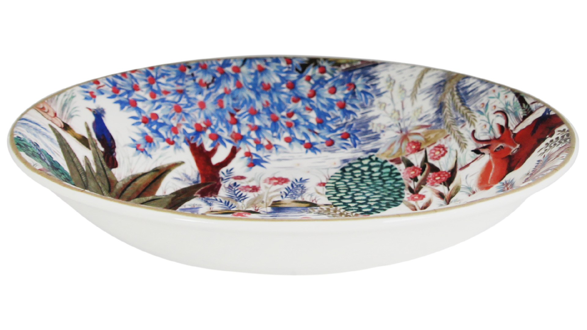 Набор тарелок суповых Gien Дворцовый сад 22 см, фаянс, 4 шт