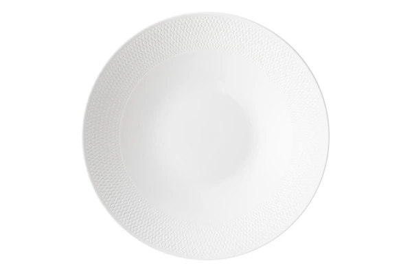 Тарелка для пасты Wedgwood Джио 23,5 см, фарфор костяной