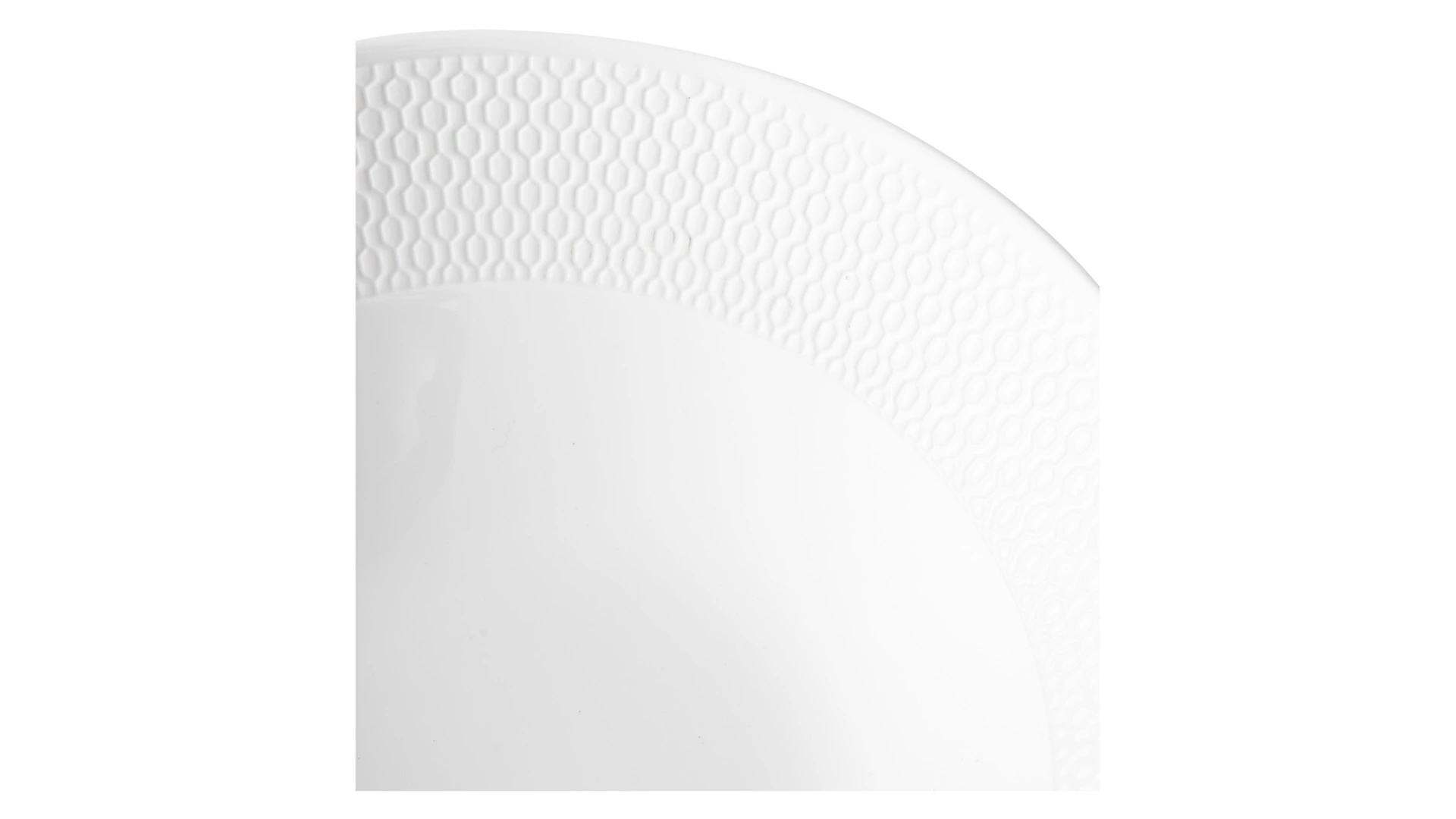 Тарелка для пасты Wedgwood Джио 23,5 см, фарфор костяной