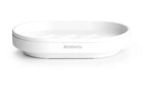 Мыльница Brabantia 8х12 см, белая, пластик