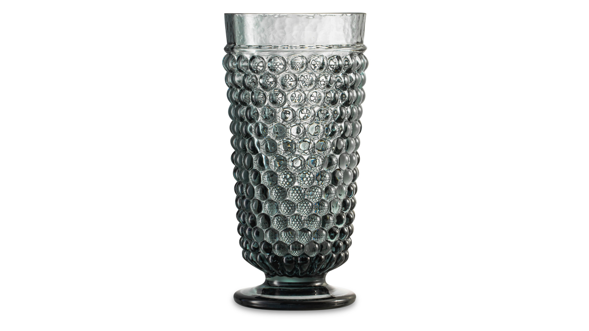 Набор бокалов для воды Klimchi Гвоздь 300 мл, 2 шт, богемское стекло, серый