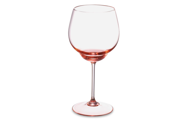 Набор бокалов для красного вина Klimchi Тени 460 мл, 2 шт, богемское стекло, розовый