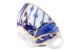Чашка чайная с блюдцем ИФЗ Тюльпан Байкал 2, 250 мл, фарфор костяной