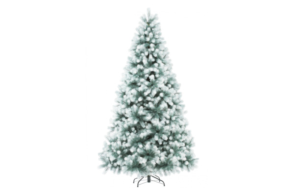 Сосна искуственная Crystal Trees Швейцарская снежная 180 см, зеленая
