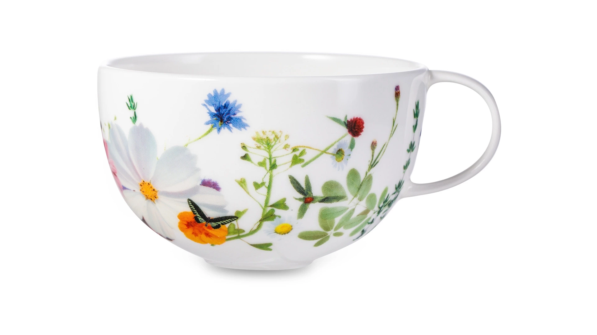 Чашка чайная с блюдцем Rosenthal Горный воздух 250 мл, фарфор костяной