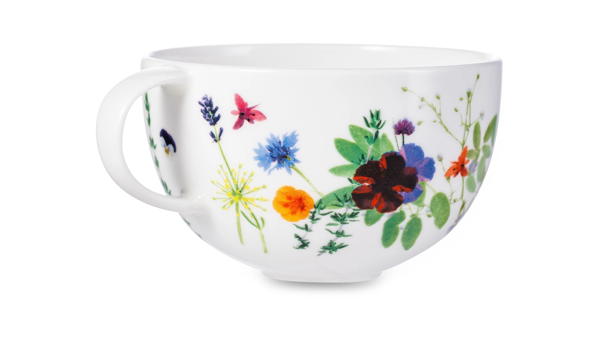 Чашка чайная с блюдцем Rosenthal Горный воздух 250 мл, фарфор костяной