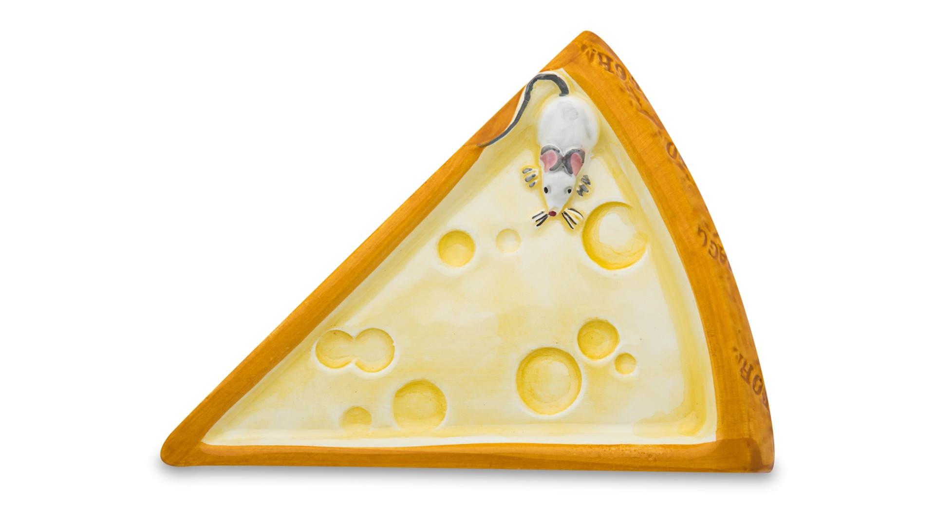 Блюдо треугольное Edelweiss Сыр 18х14 см, керамика