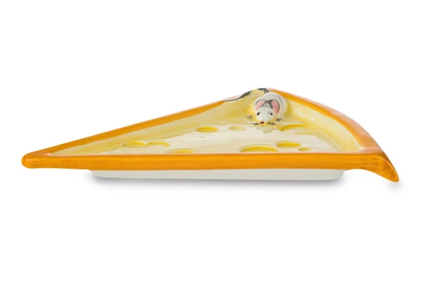 Блюдо треугольное Edelweiss Сыр 18х14 см, керамика