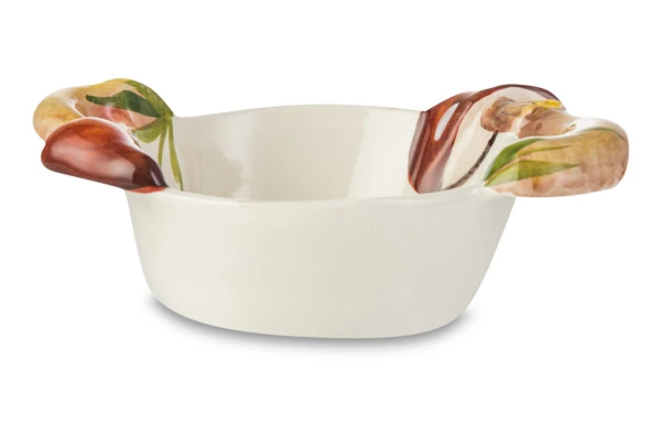 Тарелка суповая Edelweiss Грибы 17 см, керамика