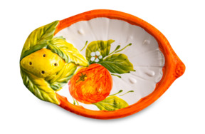 Лимонница Лимоны и апельсины 19х13 см, керамика