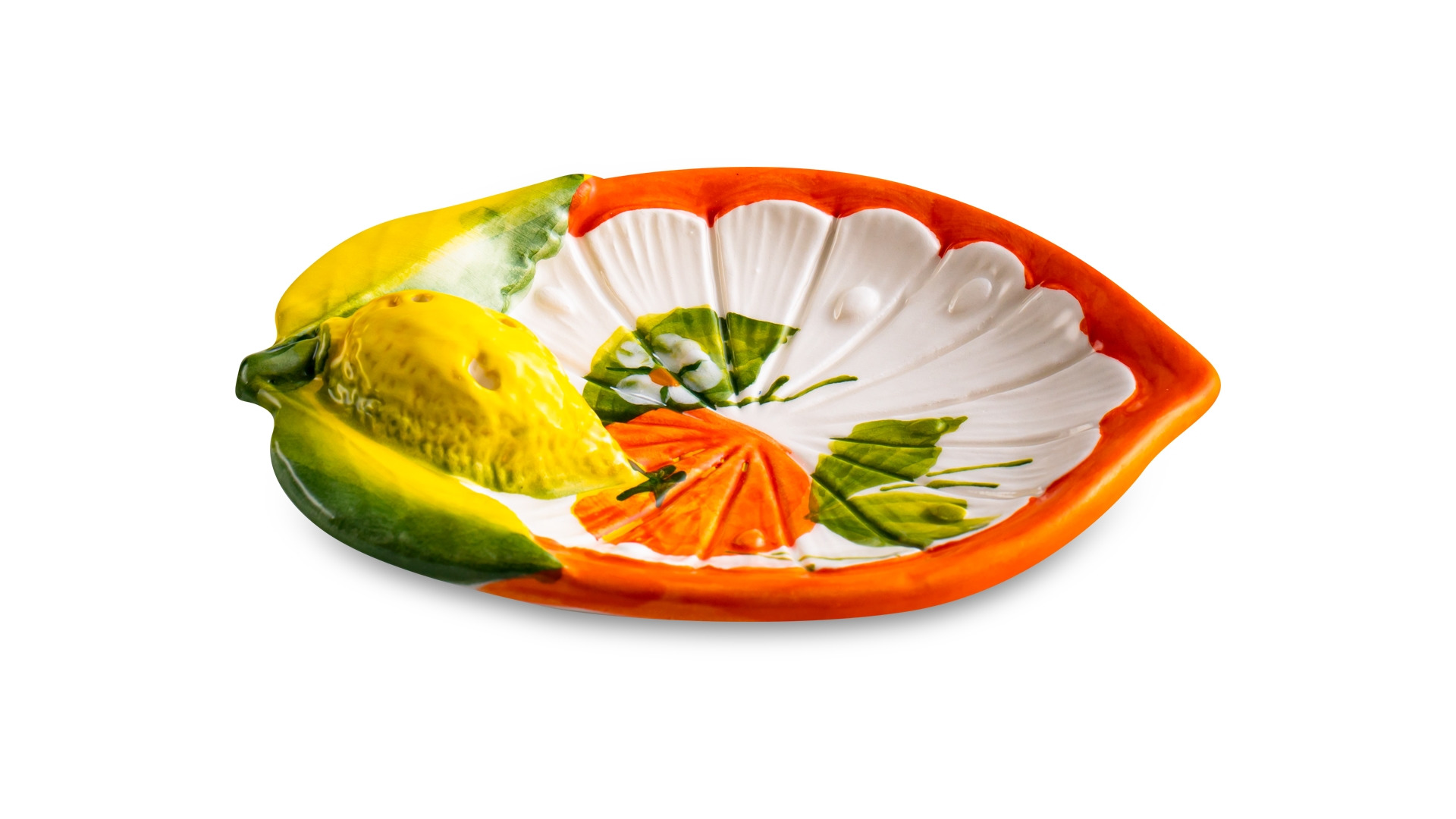 Лимонница Edelweiss Лимоны и апельсины 12х8 см, керамика