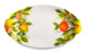 Блюдо овальное Edelweiss Лимоны и апельсины 32х20 см, керамика