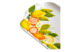 Блюдо прямоугольное Edelweiss Лимоны и апельсины 26х16 см, керамика