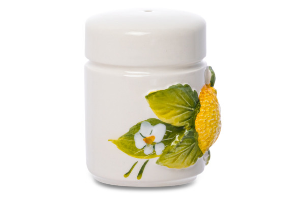 Набор для соли и перца Edelweiss Лимоны и цветы h6 см,  керамика