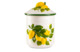 Банка для печенья Edelweiss Лимоны и цветы 10х10 см, h17 см, керамика