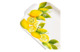 Блюдо прямоугольное с ручками Edelweiss Лимоны и цветы 26х16 см, керамика