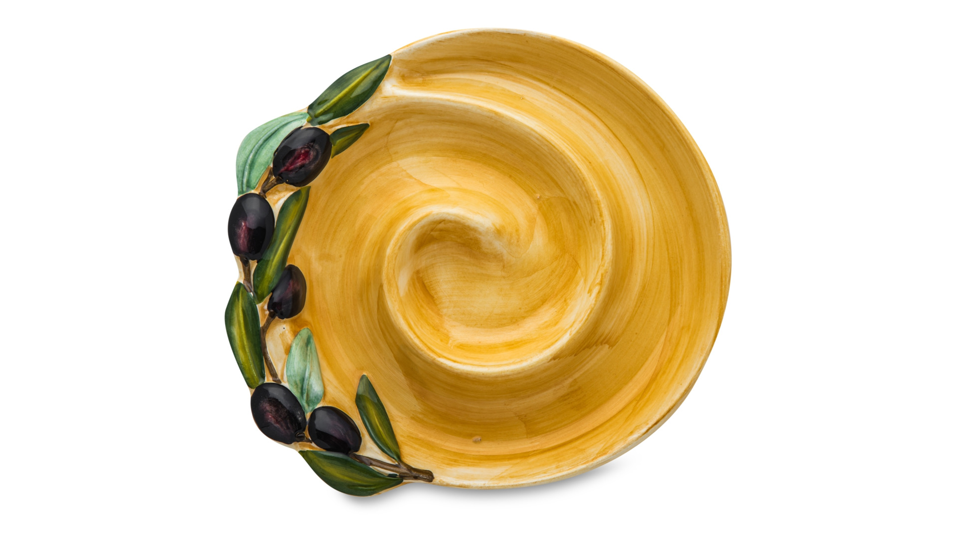 Блюдо для оливок Edelweiss Оливки 17 см, керамика
