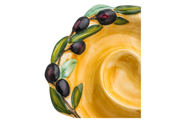 Блюдо для оливок Edelweiss Оливки 17 см, керамика