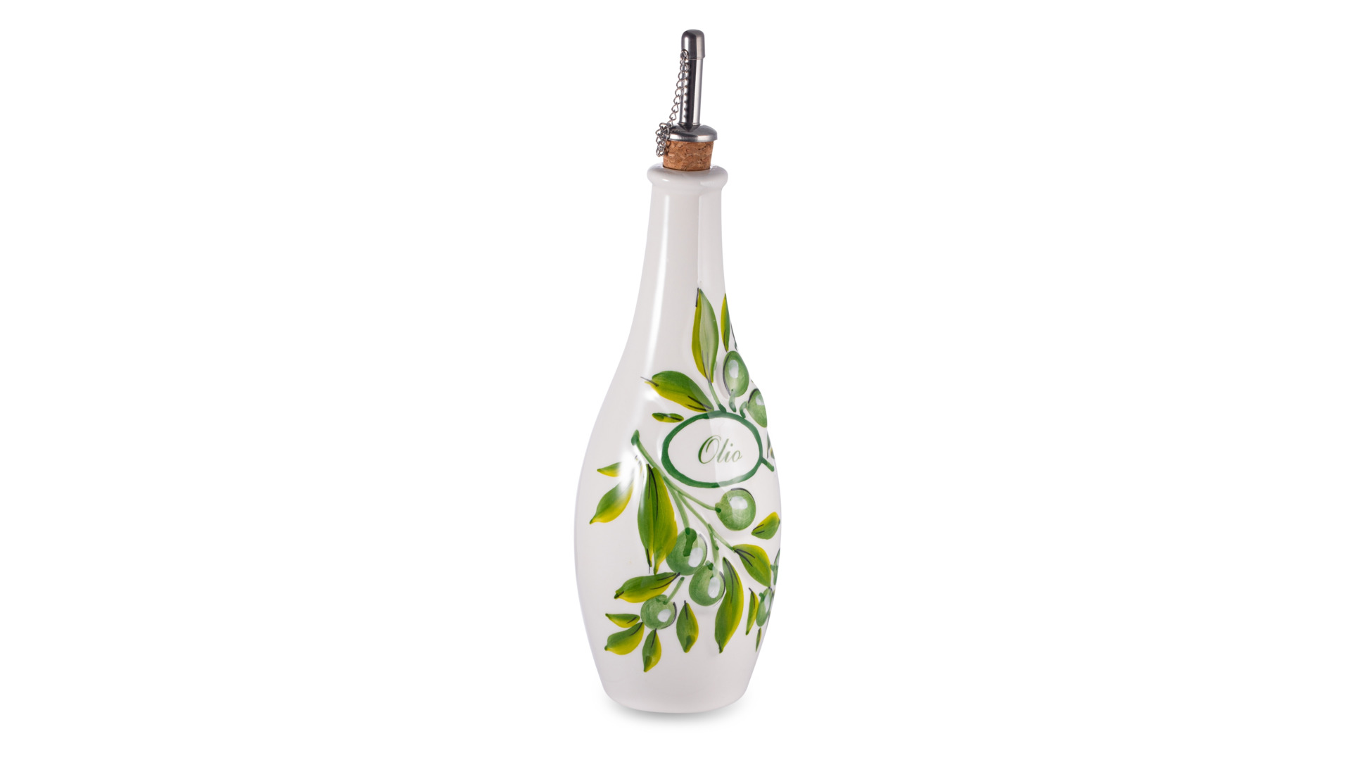 Бутылка для масла Edelweiss Оливки 27 см, керамика