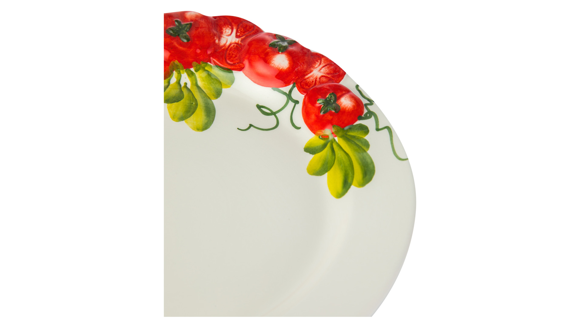 Тарелка закусочная Edelweiss Томаты 22 см, керамика