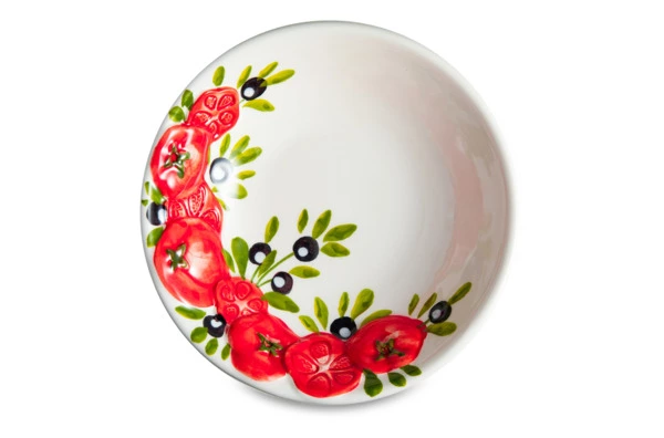 Салатник порционный Edelweiss Томаты и оливки 15 см, керамика