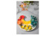 Блюдо на 8 яиц Edelweiss Петухи 25х24 см, керамика