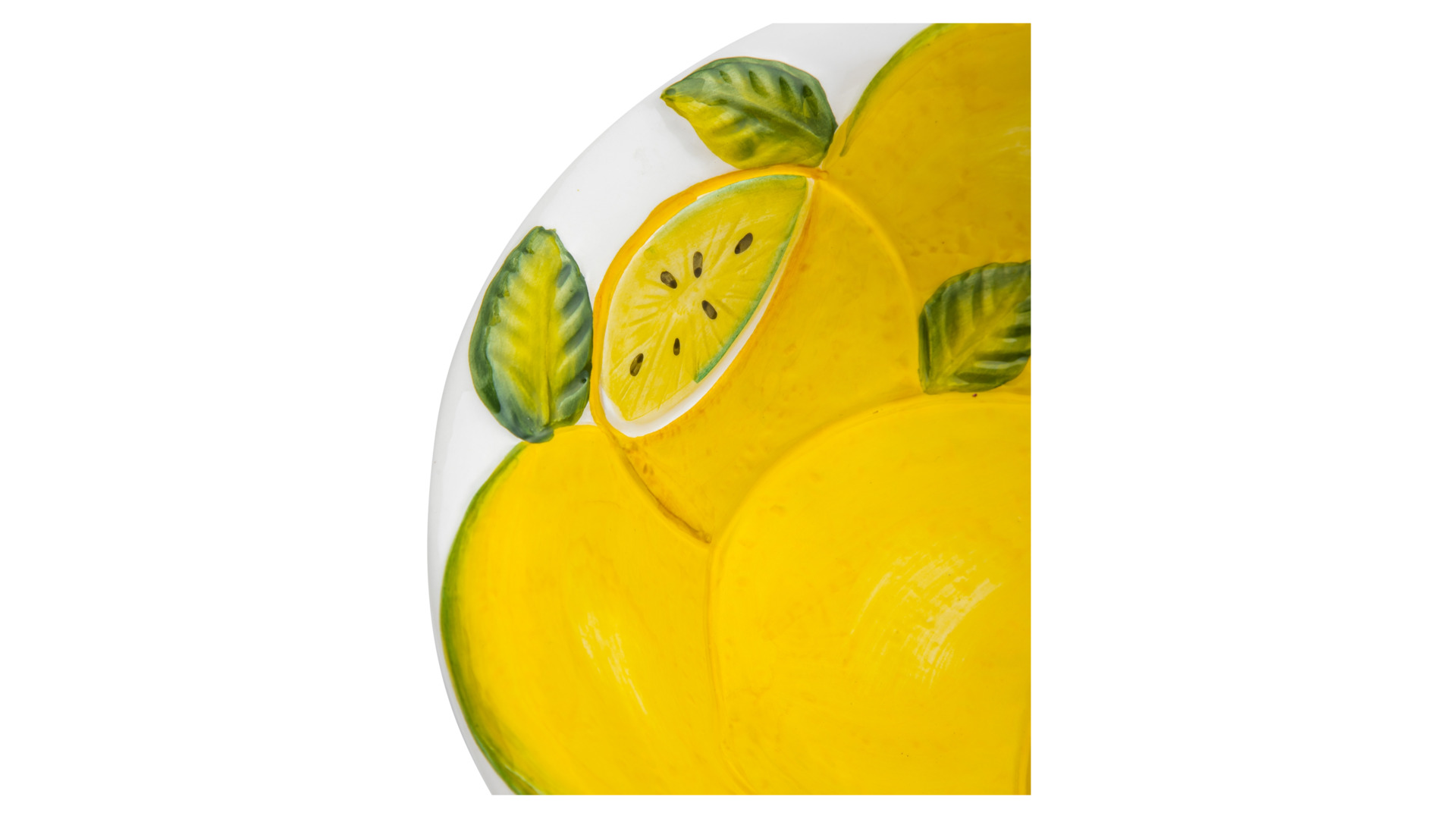 Салатник Edelweiss Лимоны 26 см, керамика
