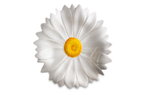 Блюдо круглое 3D Edelweiss Маргаритка 42х42 см, керамика