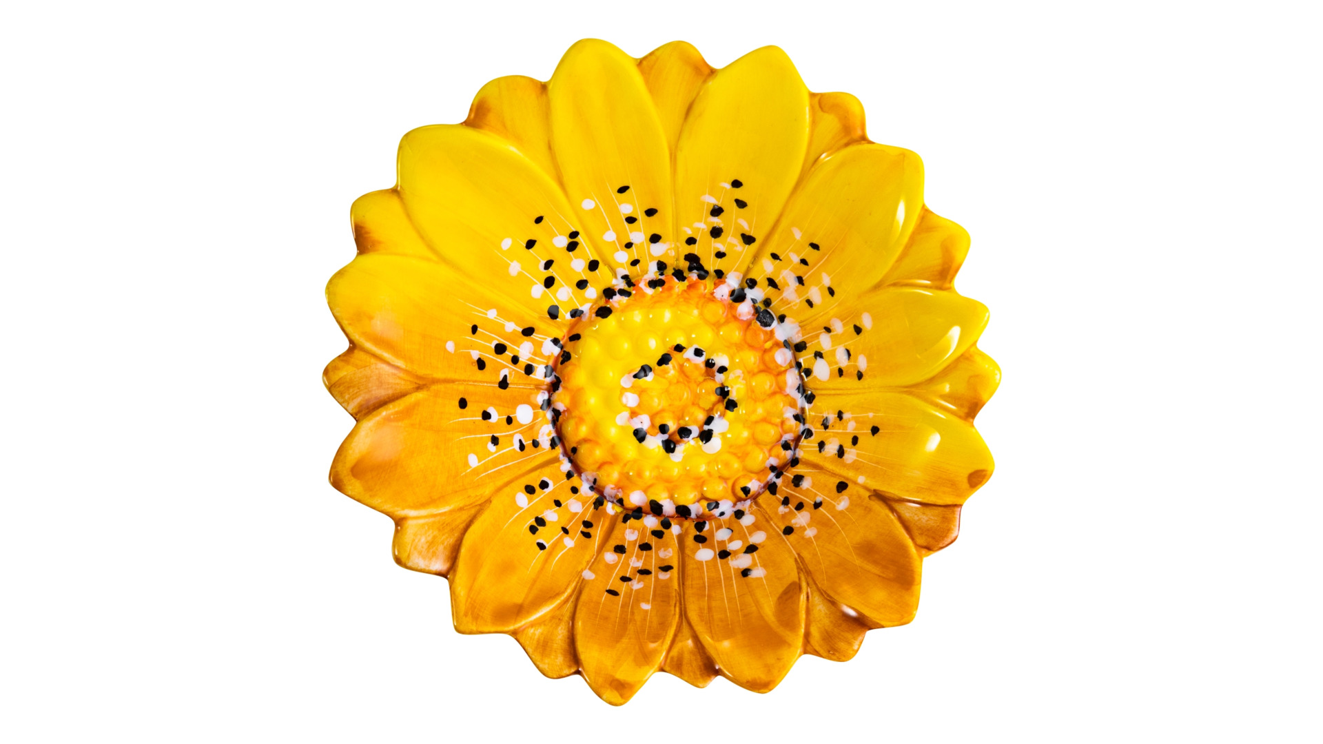 Салатник порционный 3D Edelweiss Маргаритка 16х16х5см, керамика