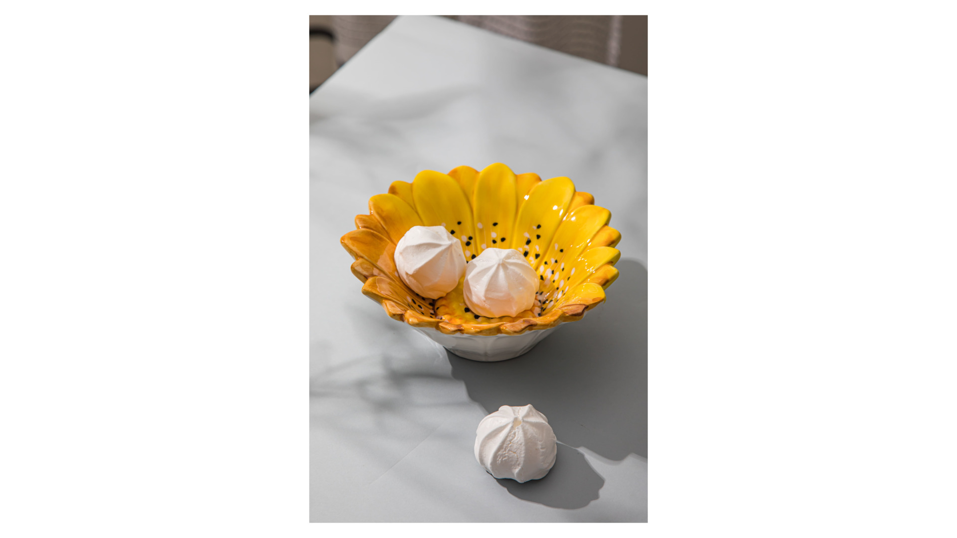 Салатник порционный 3D Edelweiss Маргаритка 16х16х5см, керамика