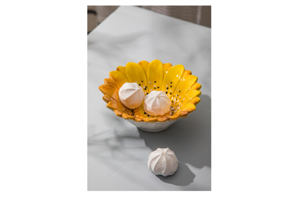 Салатник порционный 3D Edelweiss Маргаритка 16х16х5см, керамика