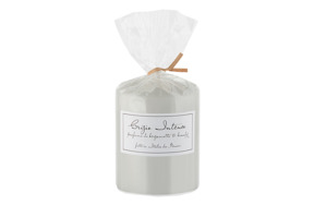Свеча интерьерная Pernici Grigio Intenso profumo di Bergamotto e Brandy 8х10 см, п/к