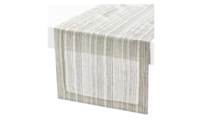 Дорожка для стола Palombella LAS VEGAS 40х110 см, 8% хлопок, 92% полиэстер, серебро