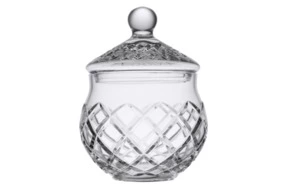 Конфетница с крышкой Decor de table 12,5х14,6 см, хрусталь