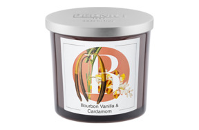 Свеча ароматическая Pernici Bourbon vanilla & Cardamom Бурбонская ваниль и Кардамон 200 г, 9,5х9,5х8