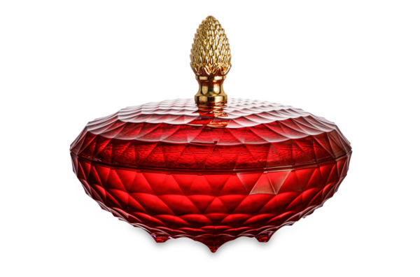 Конфетница Lefard muza Crystal, 12x12x4 см, с крышкой