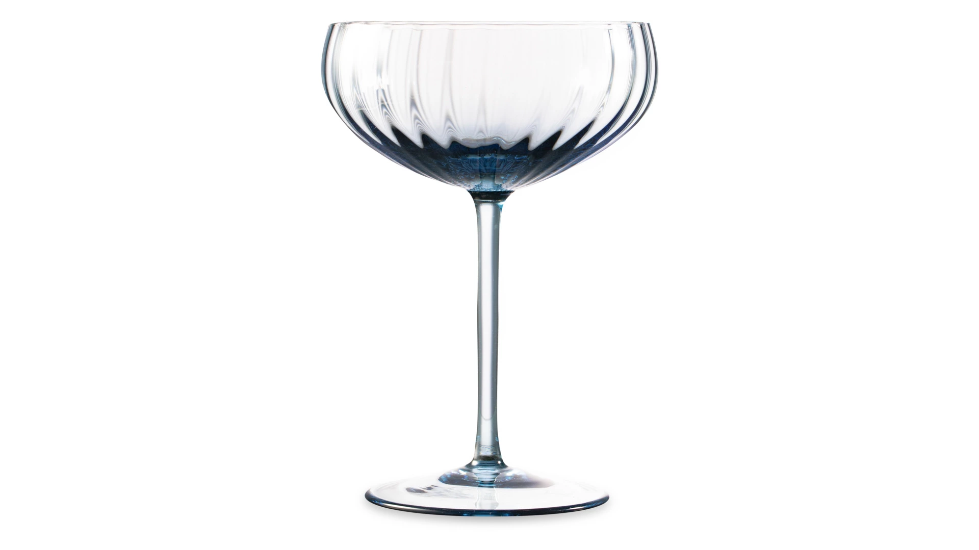 Набор креманок для шампанского Anna Von Lipa Лион 280 мл, 2 шт, стекло хрустальное, дымчатый