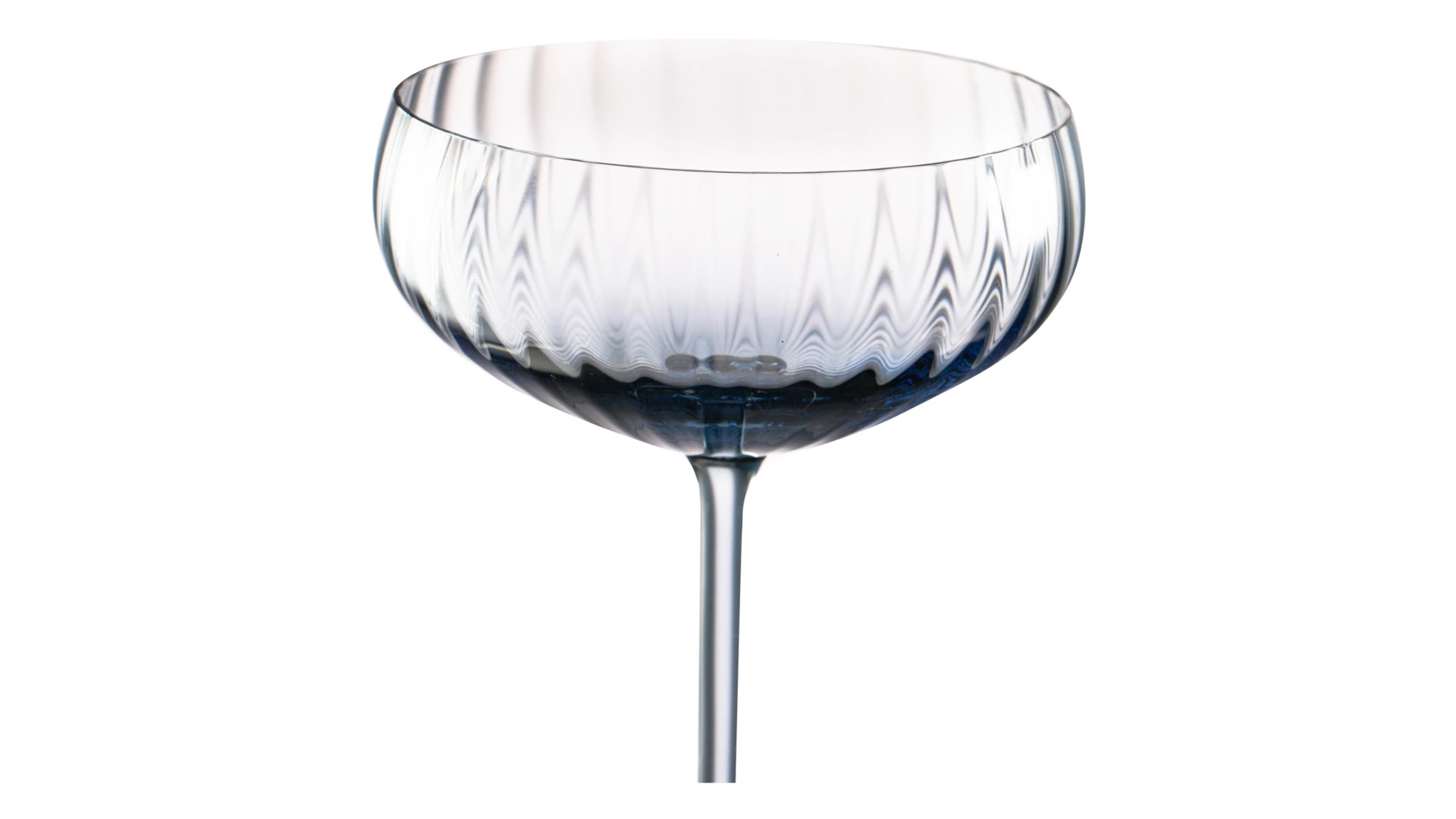 Набор креманок для шампанского Anna Von Lipa Лион 280 мл, 2 шт, стекло хрустальное, дымчатый