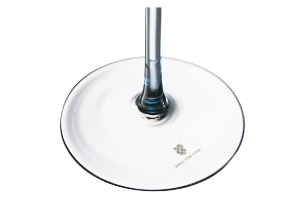 Набор креманок для шампанского Anna Von Lipa Лион 280 мл, 2 шт, стекло хрустальное, дымчатый